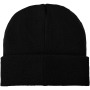Boreas beanie with patch - Solid black