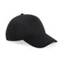 Ultimate 6 Panel Cap - Black - One Size