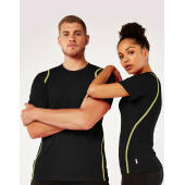 Regular Fit Cooltex® Contrast Tee - Navy/Light Blue - 2XL