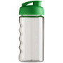 H2O Active® Bop 500 ml sportfles met flipcapdeksel - Transparant/Groen
