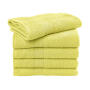 Rhine Bath Towel 70x140 cm - Bright Yellow - One Size
