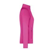Ladies' Stretchfleece Jacket - pink/fuchsia - XXL