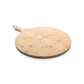 Ukiyo bamboe serveerplank rond, bruin