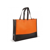 Schoudertas colour-block non-woven 75g/m² Schoudertas colour-block non-woven 75g/m²