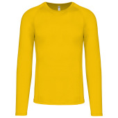 Thermo-t-shirt Lange Mouwen Sporty Yellow XXL