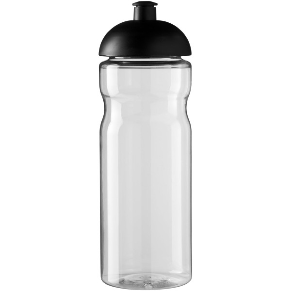 H2O Active® Base 650 ml dome lid sport bottle - Transparent/Solid black