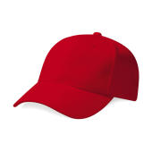 Pro-Style Heavy Brushed Cotton Cap - Classic Red