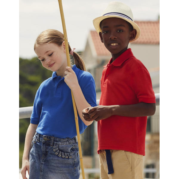 Kids 65/35 Polo - Red