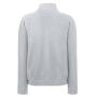 FOTL Classic Zip Neck Sweat, Heather Grey, XXL