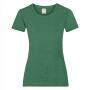 FOTL Lady-Fit Valueweight T, Retro Heather Green, XL