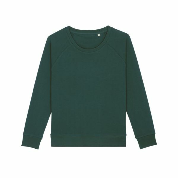Crew neck sweatshirt Stella Dazzler Glazed Green XS