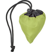 Polyester (210D) draag-/boodschappentas Elizabeth lime
