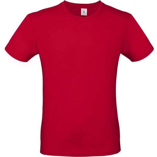 #E150 Men's T-shirt Deep Red XL