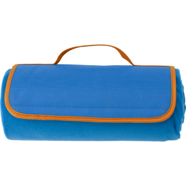 Fleece (150 gr/m²) picknick deken Danielle lichtblauw
