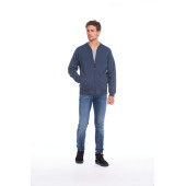 L&S Heavy Sweater Cardigan Unisex