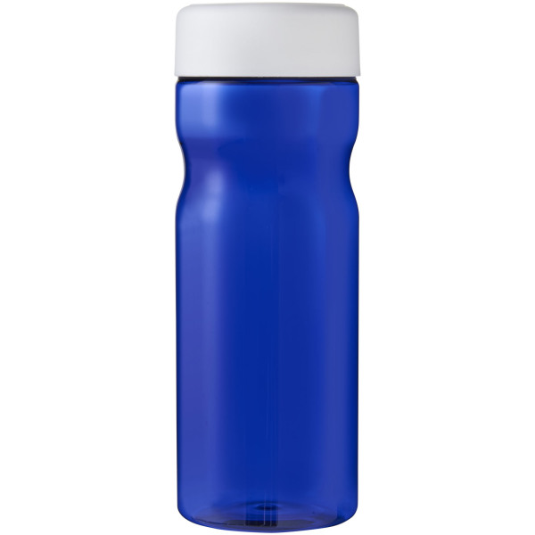 H2O Active® Base 650 ml screw cap water bottle - Blue/White