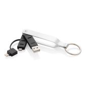 2-in-1 sleutelhanger en oplader met Mfi licentie 2-in-1 sleutelhanger en oplader met Mfi licentie