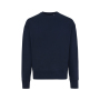 Iqoniq Kruger gerecycled katoen relaxed sweater, donkerblauw (XS)