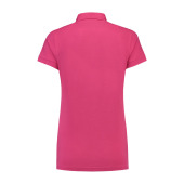 L&S Polo Basic Mix SS for her fuchsia L