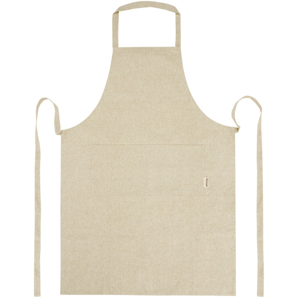 Pheebs 200 g/m² recycled cotton apron - Natural