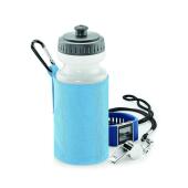 WATER BOTTLE AND HOLDER