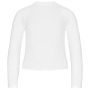 Kinder thermo t-shirt lange mouwen White 10/12 jaar
