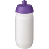 HydroFlex™ 500 ml soft drikkeflaske - Lilla/Hvid