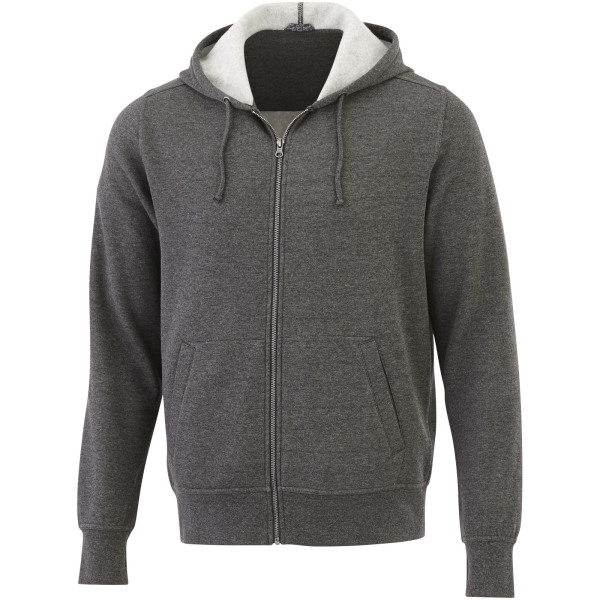 Cypress unisex full zip hoodie - Charcoal - XS