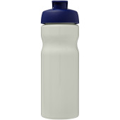 H2O Active® Eco Base 650 ml sportfles met kanteldeksel - Ivoorwit/Blauw