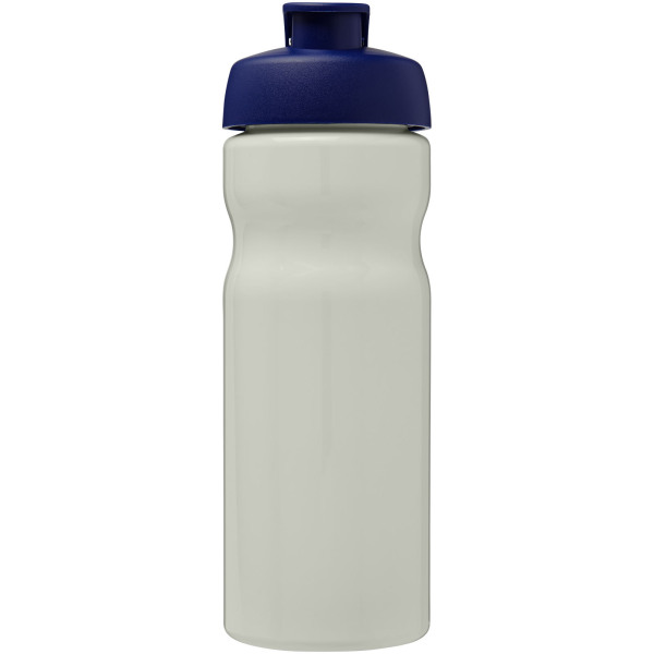 H2O Active® Eco Base 650 ml flip lid sport bottle - Ivory white/Blue