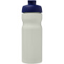 H2O Active® Eco Base 650 ml sportfles met kanteldeksel - Ivoorwit/Blauw