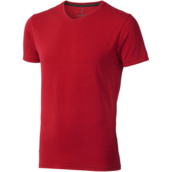 Kawartha biologisch heren t-shirt met korte mouwen - Rood - XS