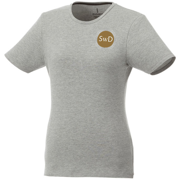 Balfour biologisch dames t-shirt met korte mouwen - Grijs gemeleerd - XXL