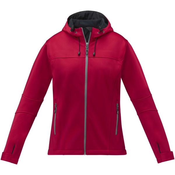 Match women's softshell jacket - Red - XS