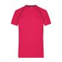 Men's Sports T-Shirt - bright-pink/titan - XXL