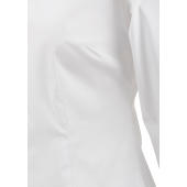 Black Tie LSL/women Poplin Shirt - White