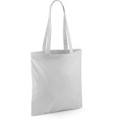 Shopper bag long handles Light Grey One Size