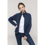 Heather damesvest met rits Navy Melange XS