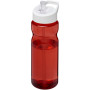 H2O Active® Base 650 ml bidon met fliptuitdeksel - Rood/Wit