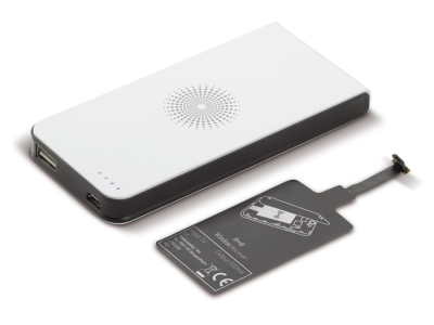 Powerbank Draadloos 4000mAh + Ontvanger Powerbank Draadloos 4000mAh + Ontvanger