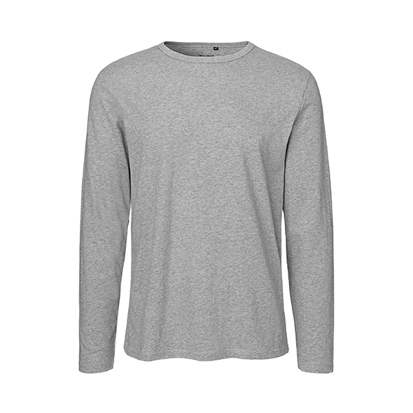Neutral mens long sleeve shirt-Sport-Grey-S
