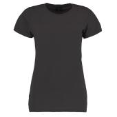 Ladies Superwash® 60°C T-Shirt, Dark Grey Marl, 10, Kustom Kit