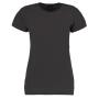 Ladies Superwash® 60°C T-Shirt, Dark Grey Marl, 10, Kustom Kit