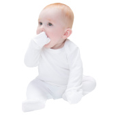 Baby Organic Envelope Sleepsuit with Scratch Mitts Baby Organic Envelope Sleepsuit with Scratch Mitts