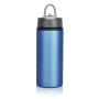Aluminium sport bottle, blue, anthracite