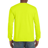 Gildan T-shirt Ultra Cotton LS unisex 382 safety green XXL