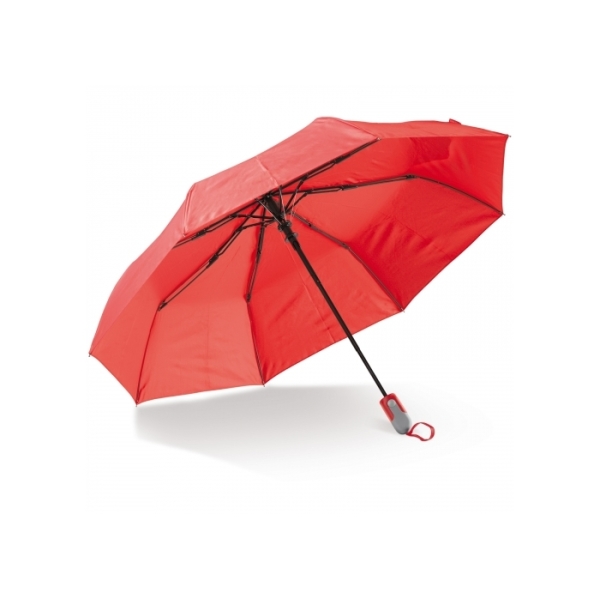 Foldable 22” umbrella auto open - Red