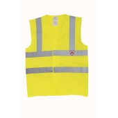 High Visibility And Flame Retardant Gilet Hi Vis Yellow XXL