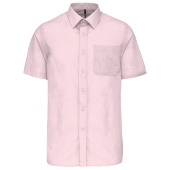 Ace - Heren overhemd korte mouwen Pale Pink 5XL