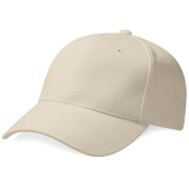 Pro-Style Heavy Brushed Cotton Cap - Stone - One Size